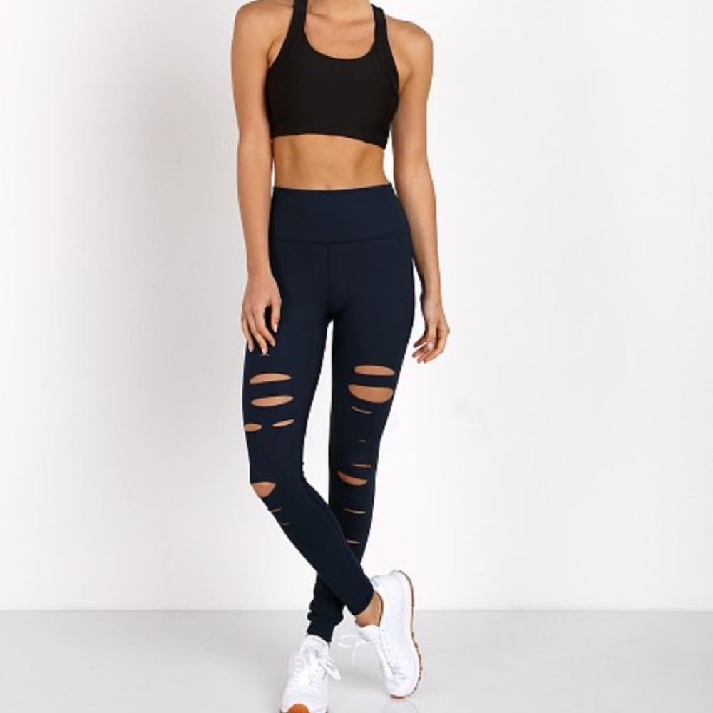 Alo ripped warrior leggings